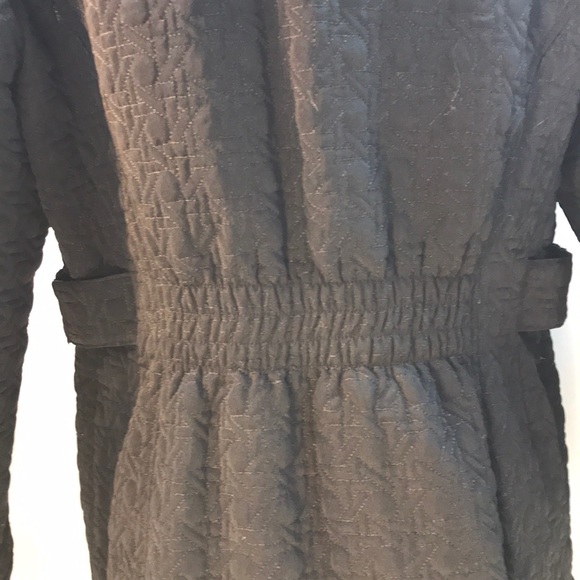 Gallery Black Quilted Jacket Size L - Picture 6 of 8